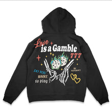 Load image into Gallery viewer, “Different gamble “ zip hoodie