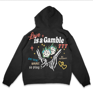 “Different gamble “ zip hoodie