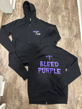 Load image into Gallery viewer, “B4LT1M0RE vs ANYBODY” full zip hoodie